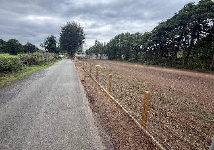 The application site is off Plant Lane at Moston, Sandbach. (Lambert Smith Hampton, From Planning Docs)