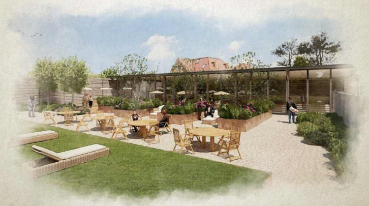 CGI of the plans for The River Club in Worcester Park (Credit: Studio Supernatural/The River Club, provided in Kingston Council documents)