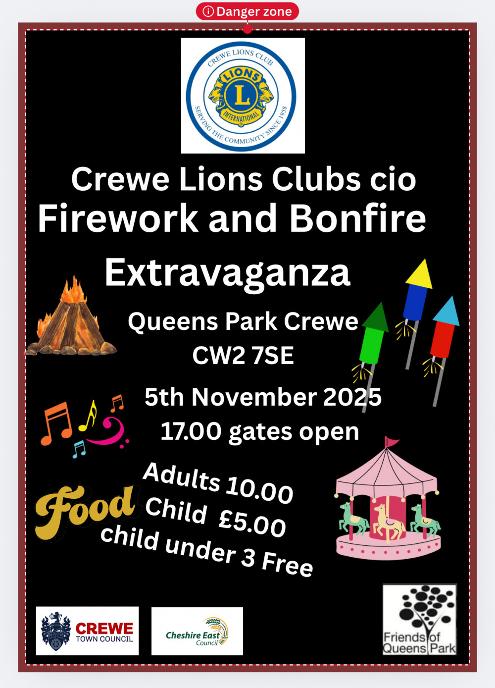 Crewe Lions Club Firework extravaganza Crewe Lions Club Firework extravaganza