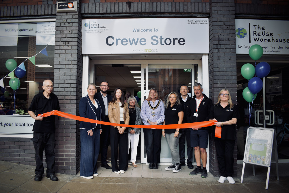 The ReUse Warehouse, Victoria Centre, officially opened its doors at 10am on Monday 8 September (Supplied).