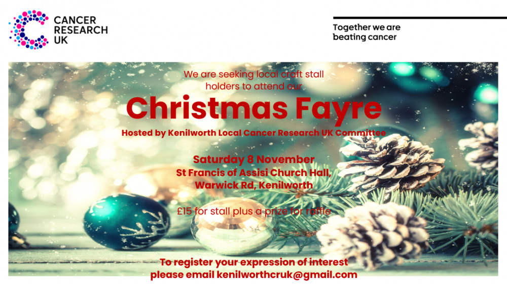 Cancer Research Christmas Fayre