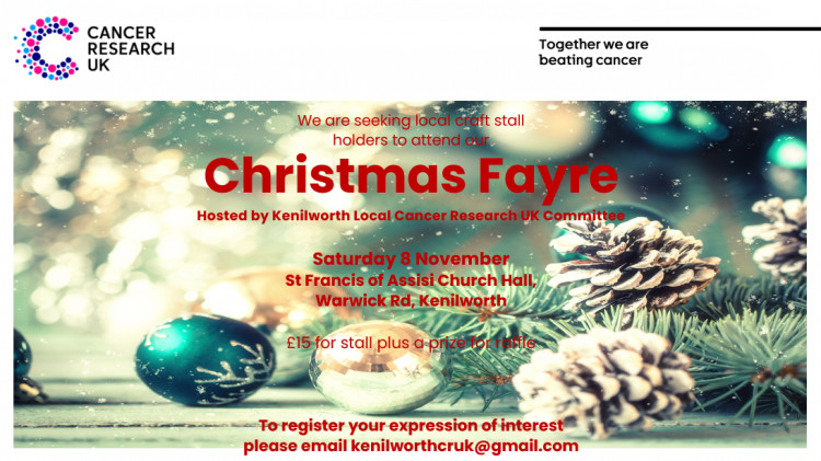 Cancer Research Christmas Fayre