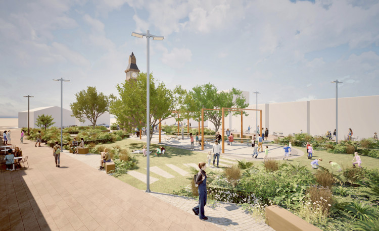 Over three-quarters of those surveyed said the plans for Tunstall would improve. (Stoke-on-Trent Council) 