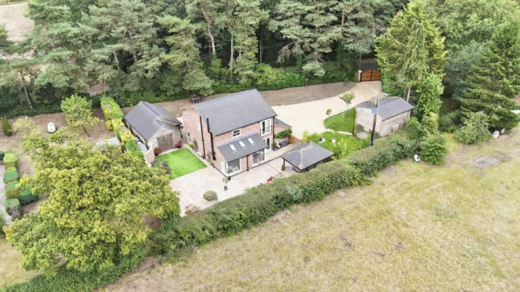 The bespoke four-bedroom detached residence off Park Lane, Hatherton (James Du Pavey).