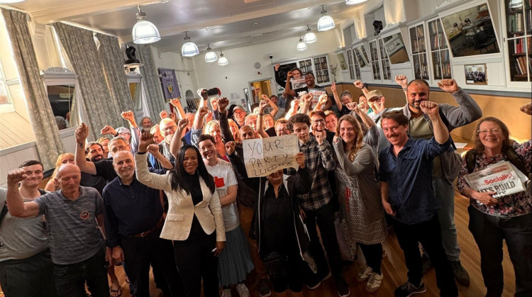 A branch of Zarah Sultana and Jeremy Corbyn's Your Party starts Leicestershire branch (Photo: LDRS)