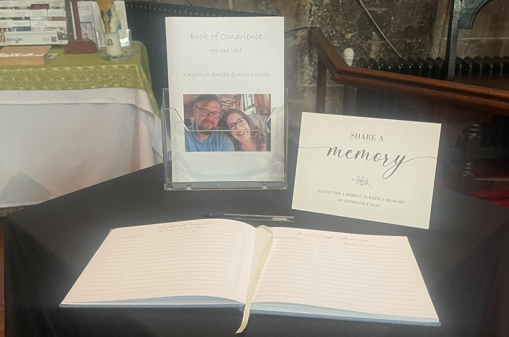 A book of condolence has been opened in memory of Will Nelson and Kayleigh Smith (Credit: St Michael's)