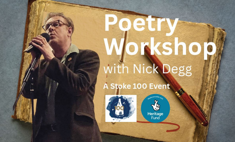 Poetry Workshop with Nick Degg – A Stoke 100 Event  