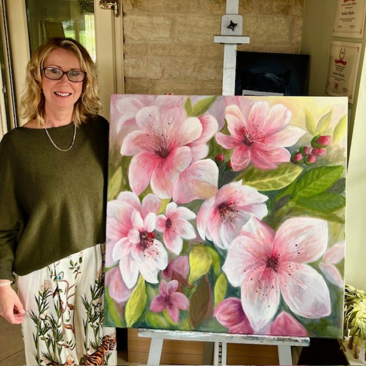 Andrea Naylor is a Cottesmore-based pastel artist, known for her soulful and colourful portraits (Photo: Andrea Naylor)