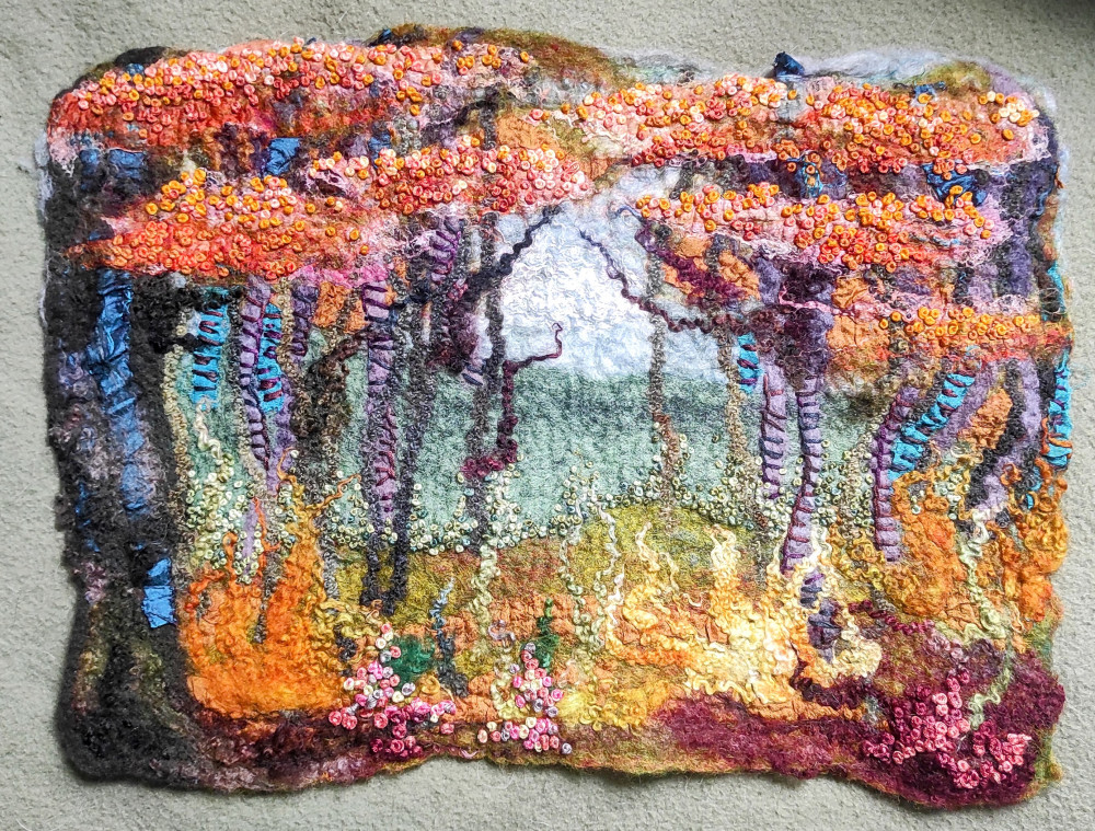 Wet Felting Workshop: The Japanese Garden at Tatton Park