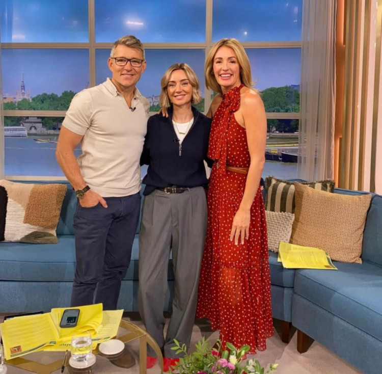 Sandbach's Jennifer Graham was on This Morning again today talking about pre-loved clothing. (Charity Shop Girl)