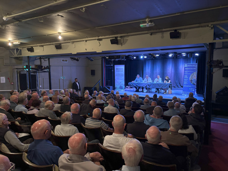 Amanda Hack MP attended a special meeting to give updates to ex-miners (Photo: Amanda Hack)