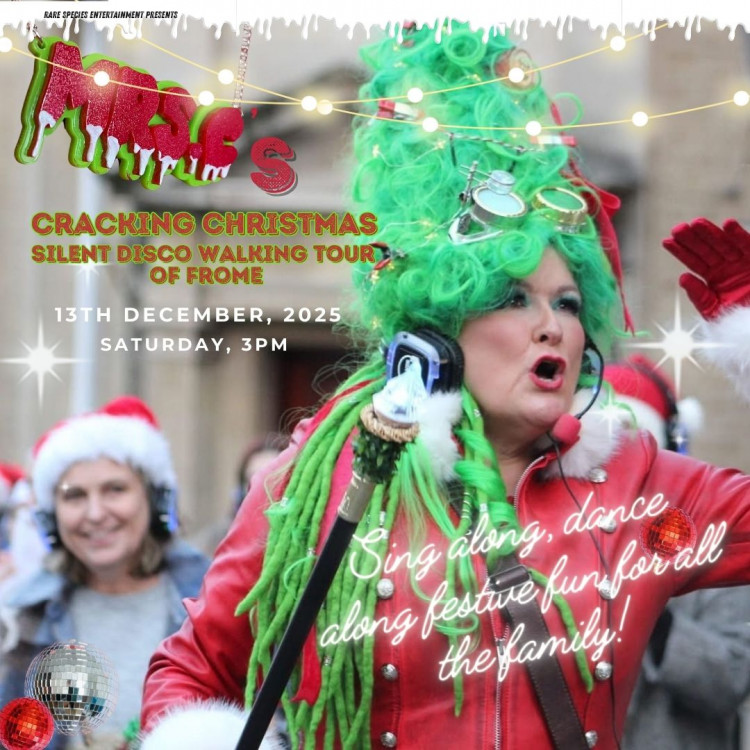 Mrs C's Cracking Christmas - silent disco tour