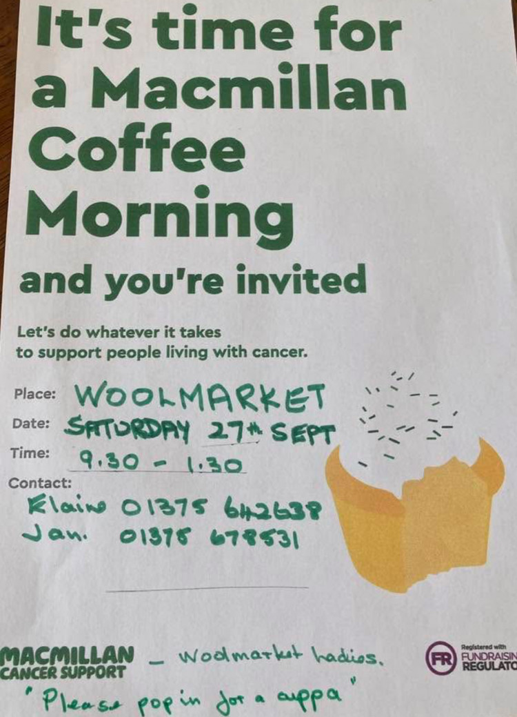 Coffee morning