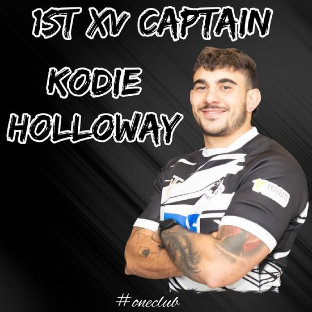 Kodie Holloway - Try scorer on his first outing as captain. Kodie Holloway - Try scorer on his first outing as captain.