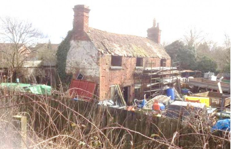 Spring cottage was demolished in 2024 without planning permission (image via planning application)