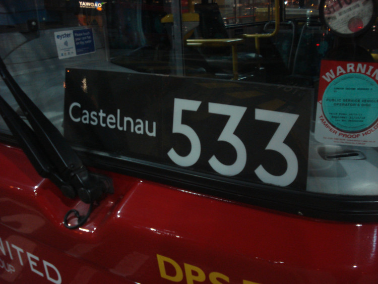 Route 533 could be withdrawn under TfL proposals, with route 209 extended to maintain links between Hammersmith and Castelnau (credit: Aubrey/Flickr).