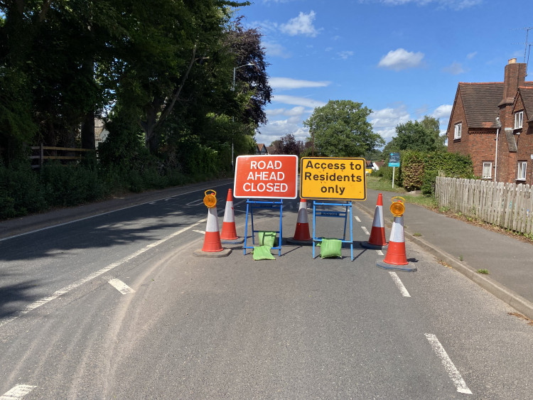 The Kenilworth Road has been closed yet again this summer (image by Nub News)