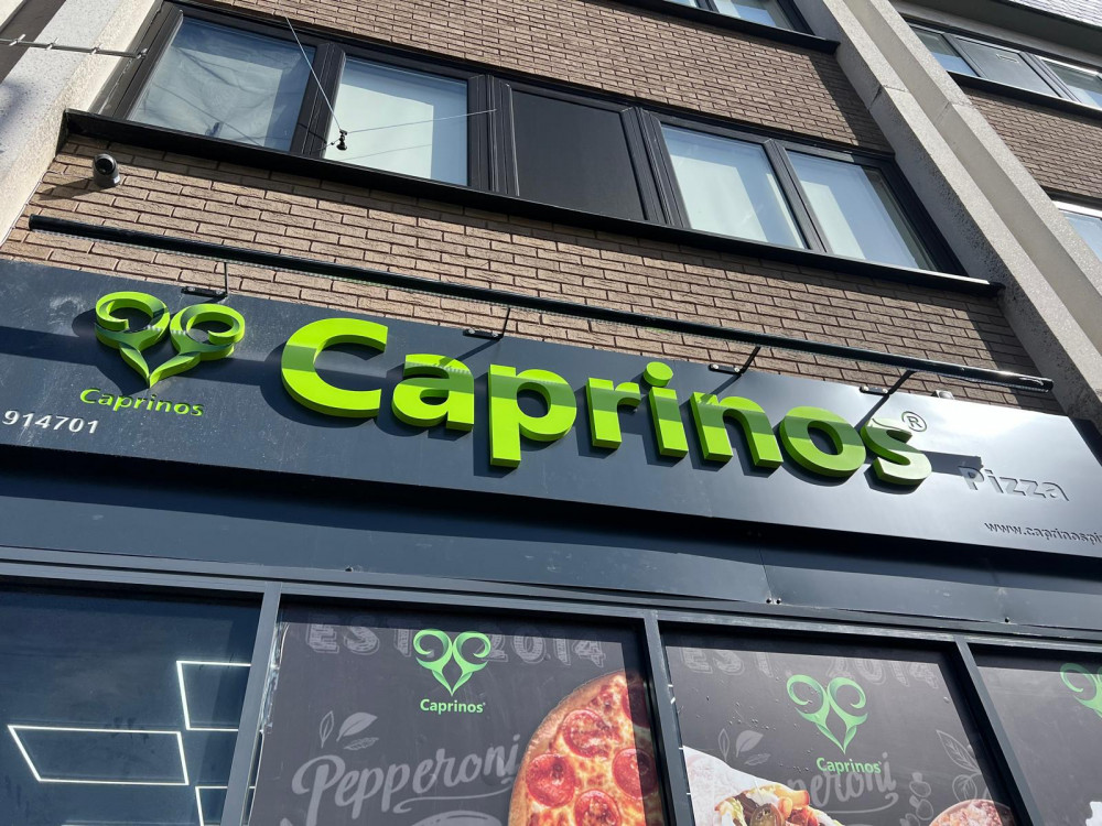 Caprinos Pizza opens in Macclesfield on Wednesday, September 17 (Credit: Nub News)