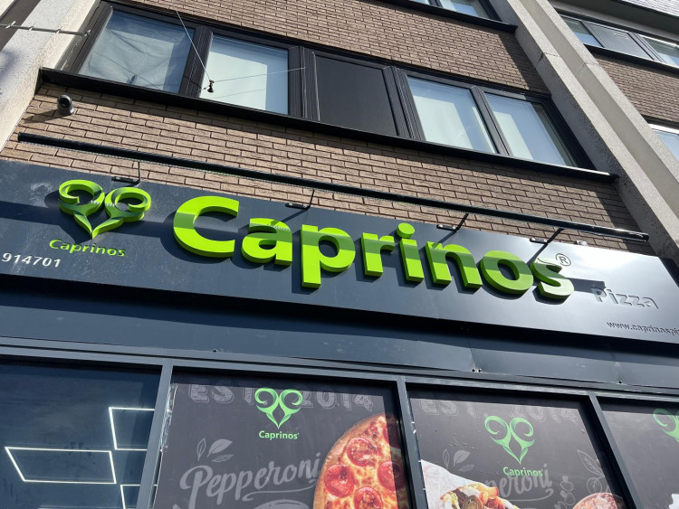 Caprinos Pizza opens in Macclesfield on Wednesday, September 17 (Credit: Nub News)