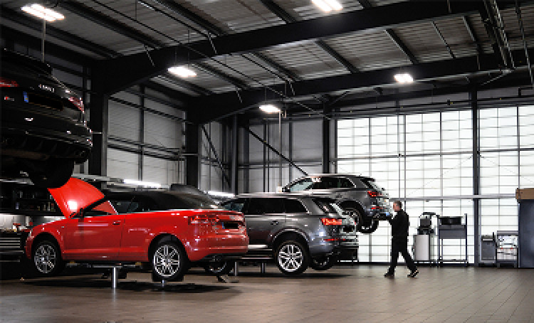 Motor Match Stoke is celebrating the completion of its newly updated workshop. (Swansway)