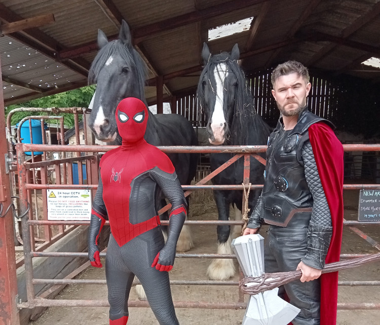 Join some familiar favourite heroes at Rutland Farm Park on Superhero Sunday  (Photo: Rutland Farm Park)