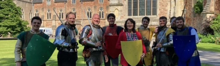 Bishop's Palace in Wells wins top UK award for excellence in volunteer management.