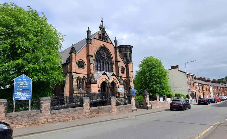 Congleton United Reformed Church is up for auction on September 24 (Credit: Pugh)
