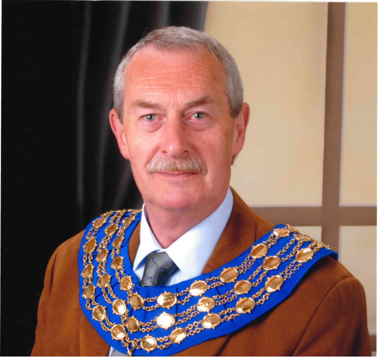 Norman Vincett was Mayor of Kenilworth in 2005-6 (image via Kenilworth Town Council)