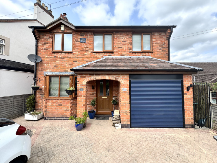 An impressive five-bedroom detached family home with driveway and garage in the heart of Whitwick