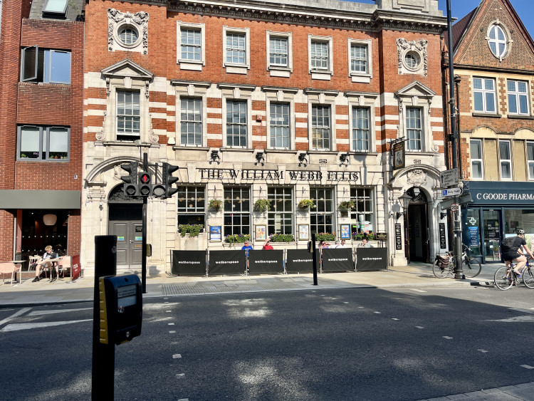 Customers at The William Webb Ellis in Twickenham will see cheaper food and drink on 18 September as part of Wetherspoon’s Tax Equality Day (credit: Cesar Medina).
