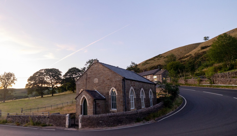 A couple are transforming the 154-year-old Allgreave Methodist Chapel (Credit: Chelsea Shoesmith)
