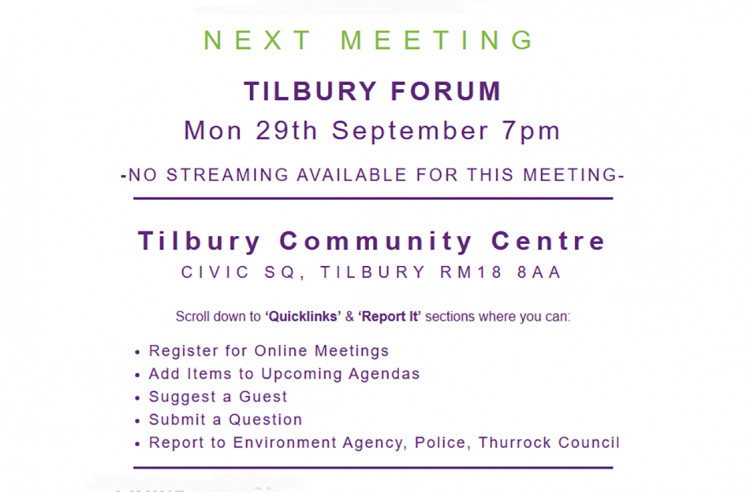 Tilbury Forum