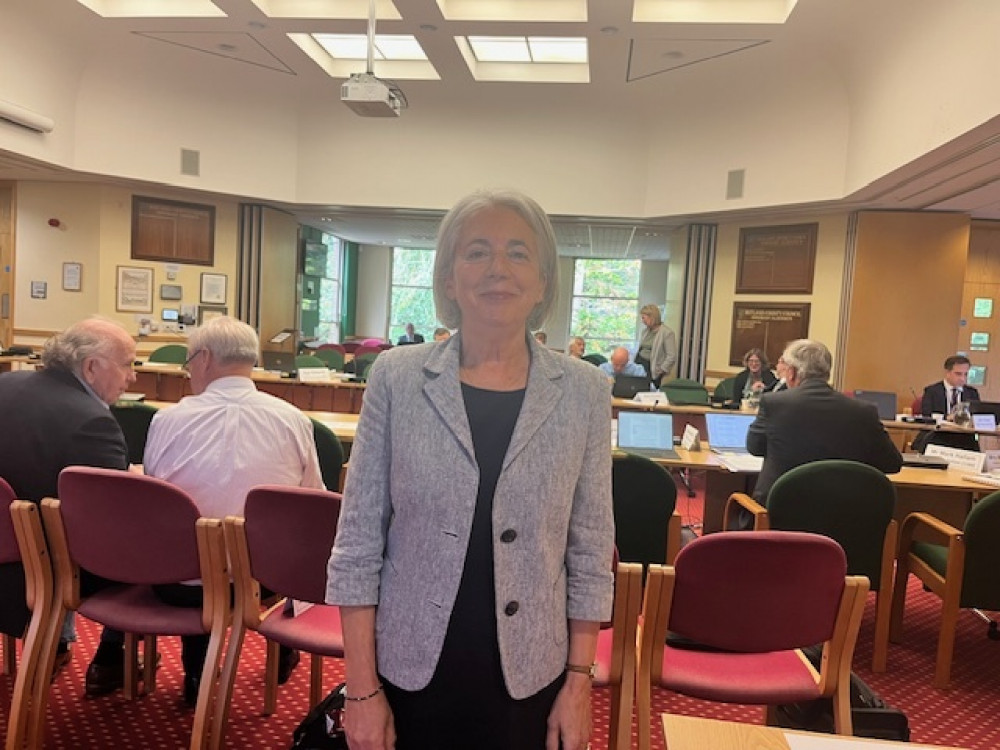 Oakham residents spoke out at a meeting with housing developers against the development off Brooke Road (Photo: LDRS)