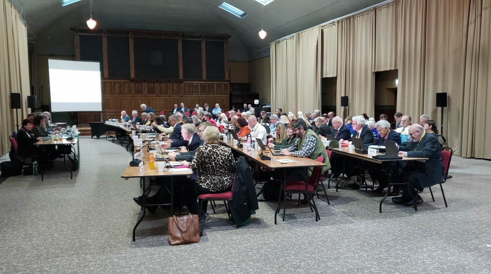 The extraordinary meeting of Cheshire East Council on Wednesday, September 17 (Credit: LDRS) The extraordinary meeting of Cheshire East Council on Wednesday, September 17 (Credit: LDRS)