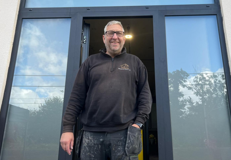 Install manager Dave Dean has overseen a successful period at GEC Home Improvements. Click through the gallery to see photos of the company's new showroom. (Credit: Nub News)