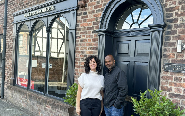 Sophie and Rhys Way, the founders of Hamer Way Architects (Credit: Hamer Way Architects)
