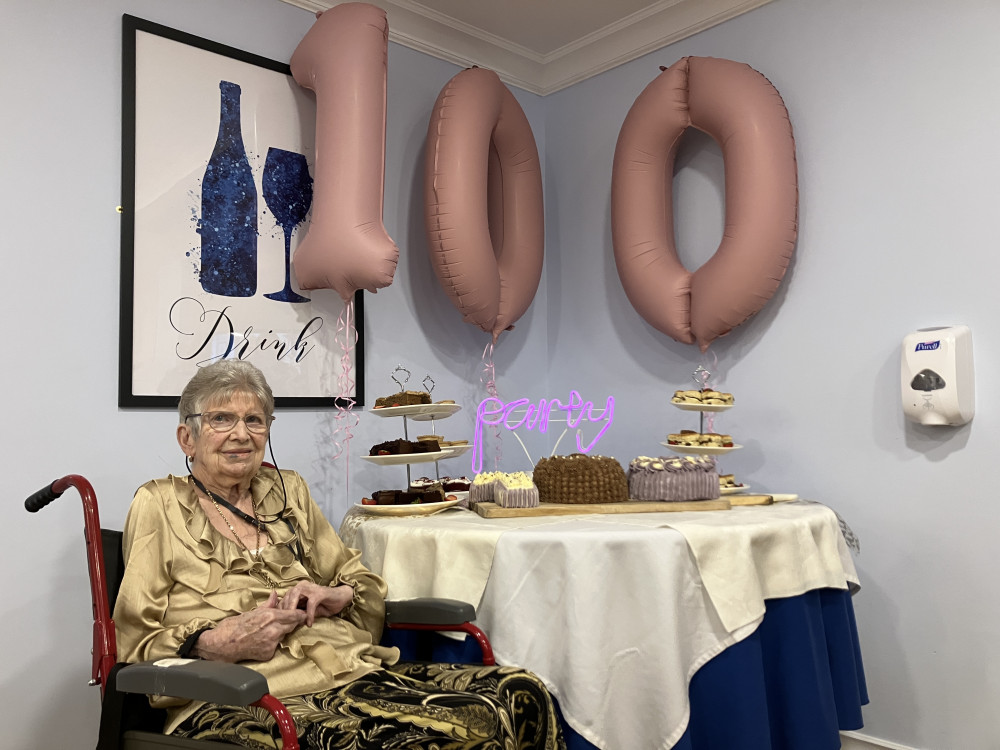 Maureen Smith is a resident at Royal Star & Garter's Surbiton home (Credit: Royal Star & Garter)