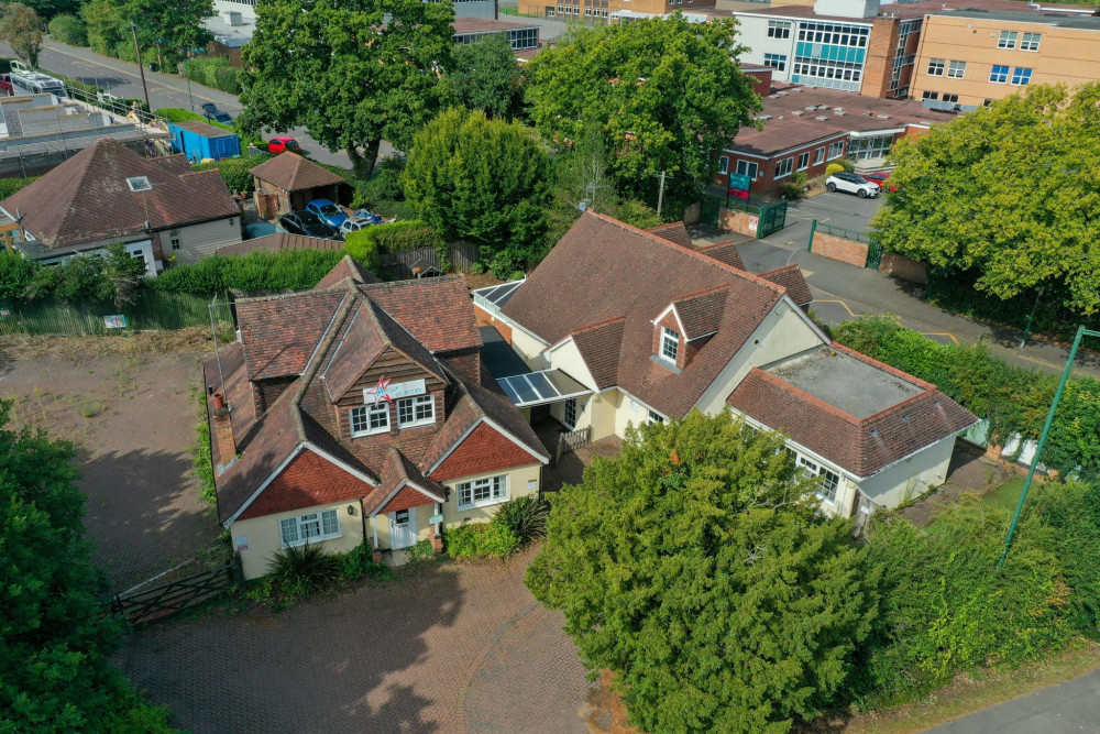 The property on Kenilworth Road is on the market with Browmich Hardy (image via Bromwich Hardy)