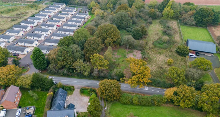 Planning permission has already been granted for the site in Burton Green (image via Right Move)