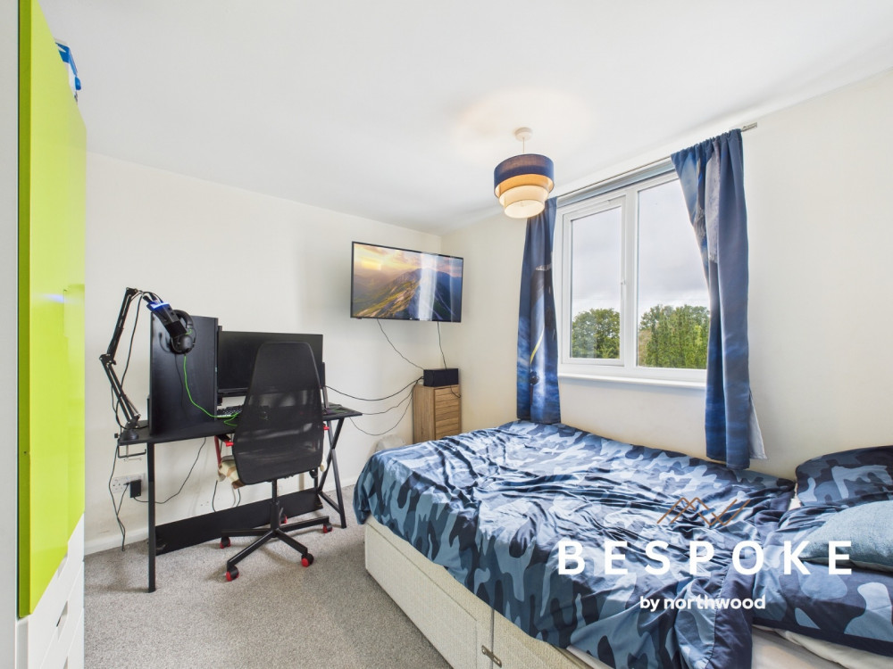 One of three bedrooms (Credit: Bespoke by Northwood)