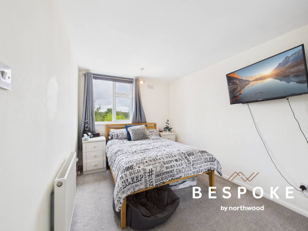 One of three bedrooms (Credit: Bespoke by Northwood)