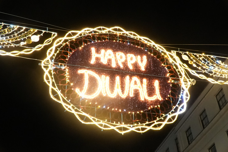The Diwali light will once again illuminate the top of the Parade in Leamington next month (October) (image supplied) 