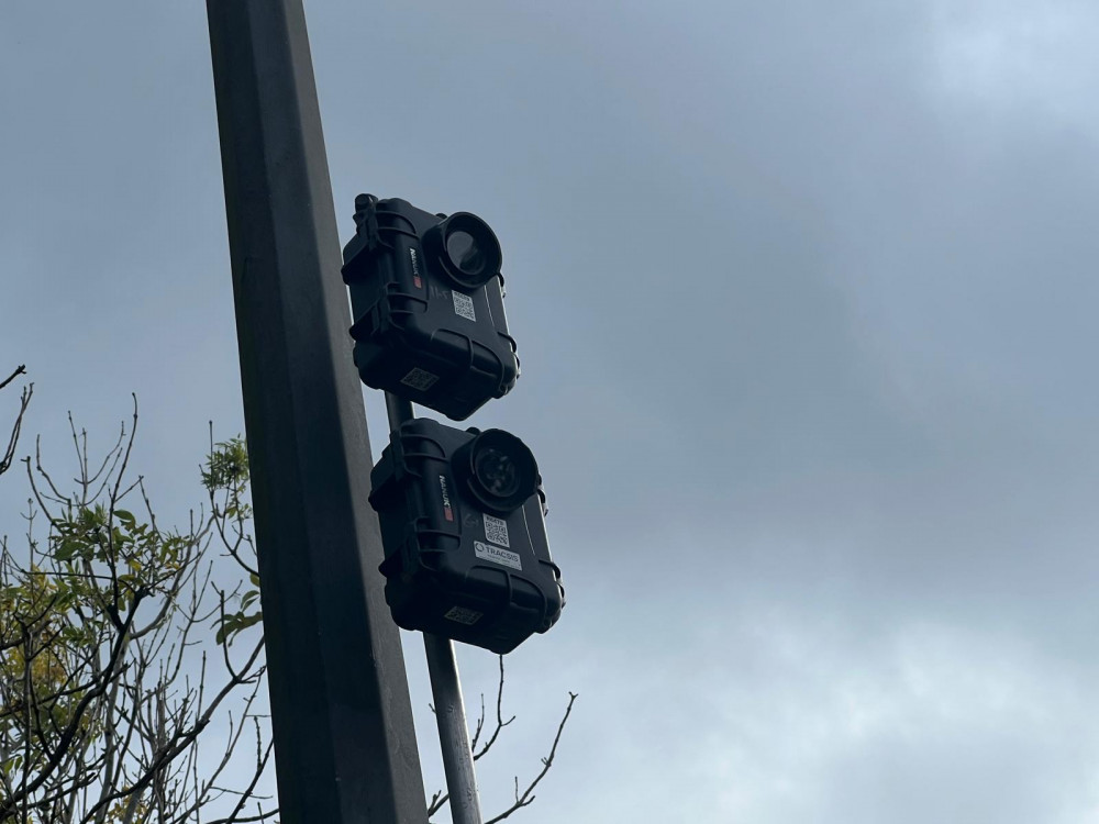 New CCTV cameras have popped up in dozens of locations across Macclesfield (Credit: Nub News)