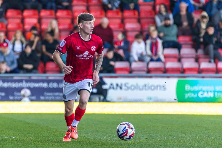 Owen Lunt, 21, has been handed a two-match ban for a 'clear act of simulation' in Crewe's 2-1 home defeat to Barnet on September 13 (Crewe Alex).
