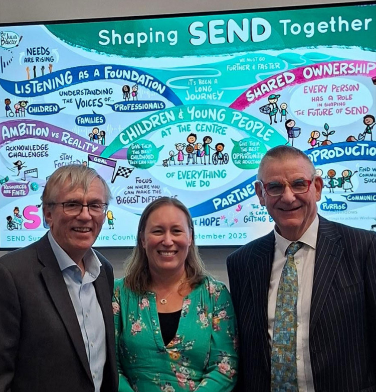 Council leaders at the Summit 