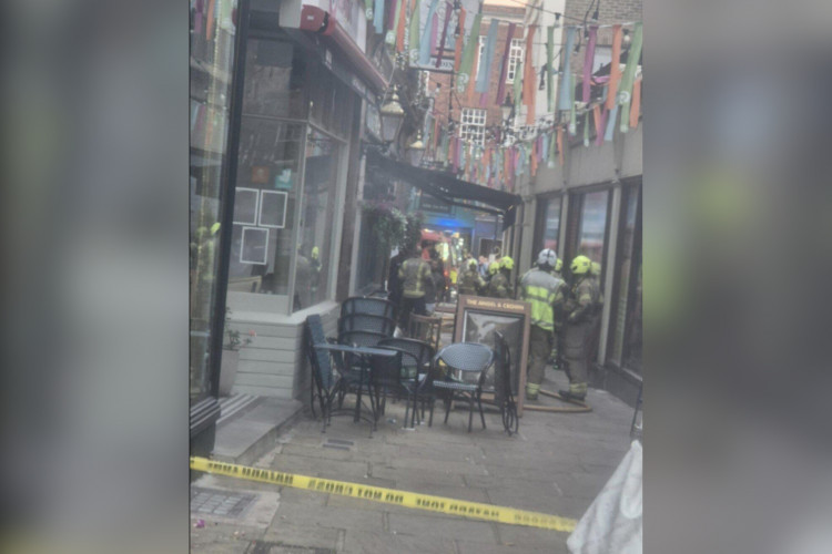 The Angel and Crown in Richmond had firefighters called to put out a blaze on 20 September (credit: Paul P/Nextdoor).