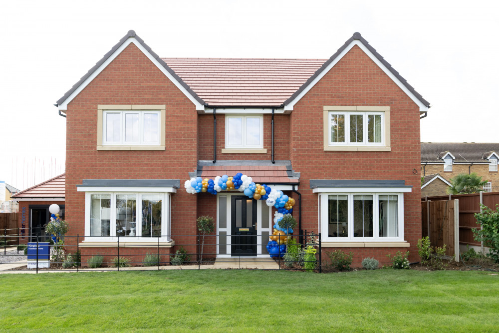 The Kingford showhome, now open at Arlesey Gate