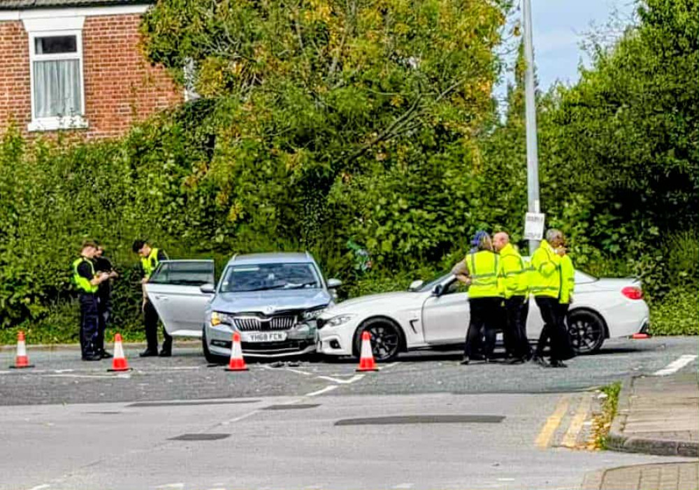 On Friday 18 September, emergency services received reports of an incident on West Street, at the junction with Newdigate Street (Photo: Leanne Wilson). On Friday 18 September, emergency services received reports of an incident on West Street, at the junction with Newdigate Street (Photo: Leanne Wilson).