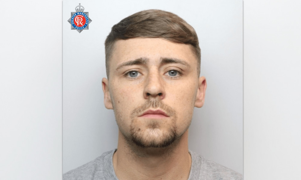 Arran Donnelly (28) has been jailed for almost seven years after he pleaded guilty to causing death by dangerous driving (Image - GMP) Arran Donnelly (28) has been jailed for almost seven years after he pleaded guilty to causing death by dangerous driving (Image - GMP)