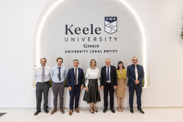 Keele University will run programmes in Greece from this year, one of only four international universities to do so. (Keele University)